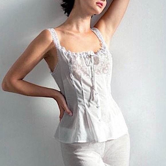 Hanky Panky Other - Hanky Panky Cotton Cami, ‘Summer Afternoon’, L